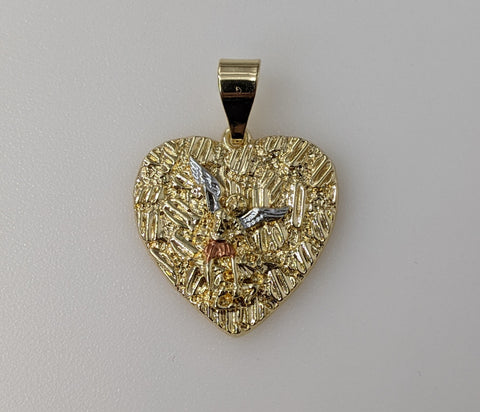 Catholic Patron Saint Michael Pendant Golden Plated Religious Gift