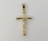 Cross Crucifix Jesus Plated Pendant Faith Devotion Gift