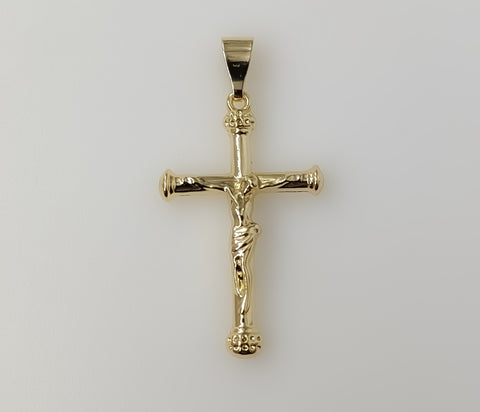 Cross Crucifix Jesus Plated Pendant Faith Devotion Gift