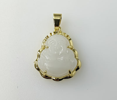 Plated Dainty Buddha Pendant