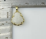 Plated Dainty Buddha Pendant
