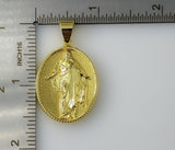 Plated Jesus Christ Medal Pendant