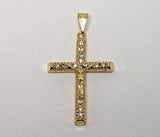 Plated Cross Pendant