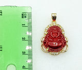 Plated Dainty Mini Buddha Pendant