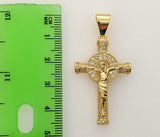 Plated Cross Pendant