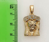 Plated Jesus 3mm Figaro Chain Necklace