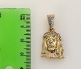 Plated Jesus Pendant