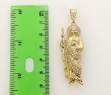 Plated Saint Jude Thaddaeus Pendant