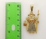 Plated Holy Infant of Atocha Pendant