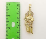 Plated Saint Jude 5mm Figaro Chain Necklace