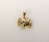 Plated Elephant Pendant*