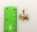 Plated Elephant Pendant*