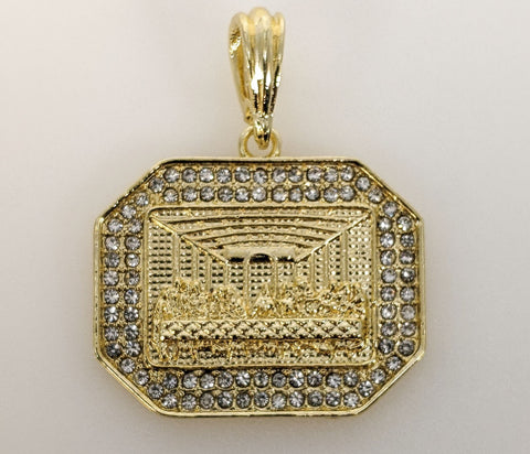 Plated Bling The Last Supper Pendant