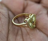 Plated Virgin Mary Heart Ring*