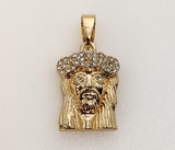 Plated Jesus Pendant