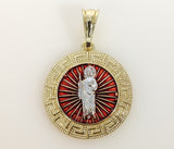 Plated Saint Jude Pendant