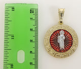 Plated Saint Jude Pendant