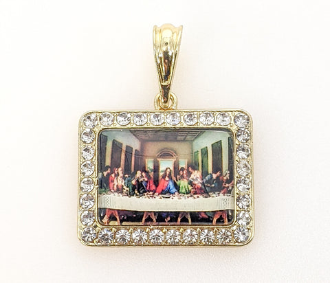 Plated The Last Supper Pendant