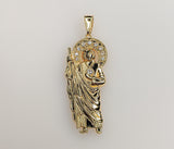 Plated Saint Jude Thaddaeus Pendant
