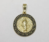 Plated Saint Jude Thaddaeus Pendant