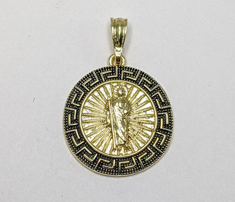 Plated Saint Jude Thaddaeus Pendant