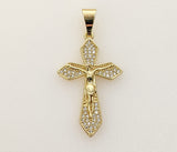 Plated Cross Pendant