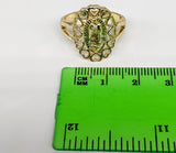 Plated Mini Heart Virgin de Guadalupe Ring*
