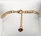 Plated Virgin Mary Adjustable Bracelet