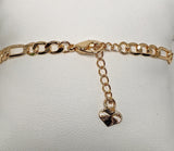 Plated Tri-Gold Saint Jude Adjustable Bracelet