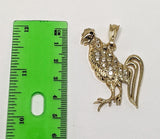 Plated Rooster Pendant