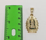 Plated Virgin Mary Pendant