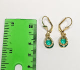 Plated Elegant Stone Earring