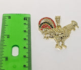 Plated Rooster Pendant