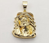 Plated Jesus Pendant