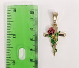 Plated Cross Pendant