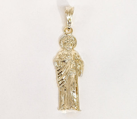 Plated Saint Jude Thaddaeus Pendant