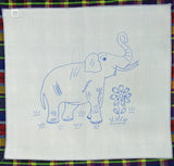 Animal Embroidery Fabric Tea Cloth (Animales Servilletero Servilleta Bordar)