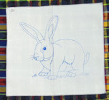 Animal Embroidery Fabric Tea Cloth (Animales Servilletero Servilleta Bordar)