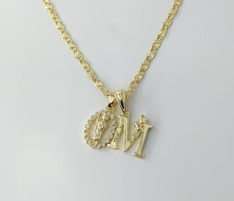 Dainty Saint Jude double pendants on a 3mm star chain gold plated necklace.

Gold plated Saint Jude double pendants ador