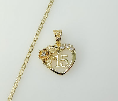 Plated Dainty Heart 