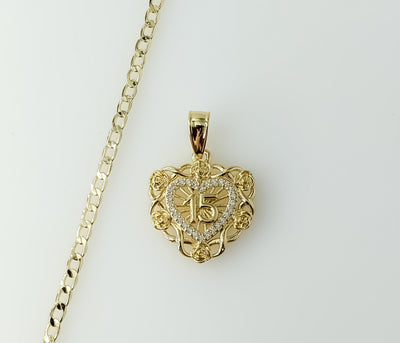 Plated Dainty Heart 