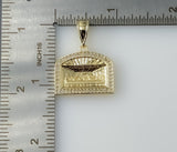 Plated Dainty The Last Supper 3mm Figaro Chain Necklace