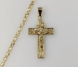 Virgin Mary Jesus Christ Crucifix Cross Plated 4mm Star Chain Catholic Jewelry