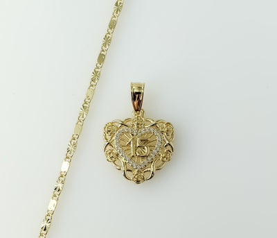 Plated Dainty Heart 