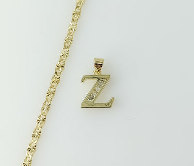 Plated Dainty Letter 