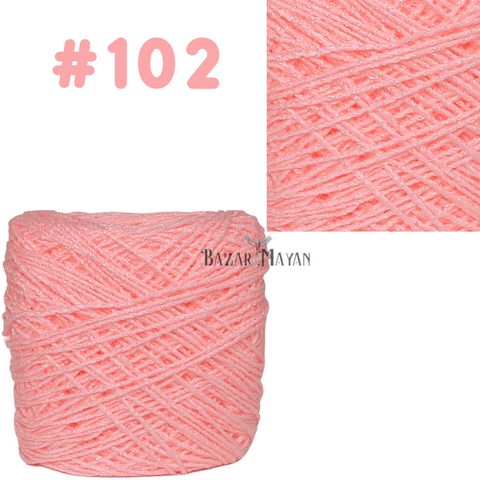 Pink 100g Brisa Crochet Mexican Yarn Thread - Hilo Estambre Brisa Tejer #102