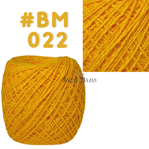 Yellow 100g Brisa Crochet Mexican Yarn Thread - Hilo Estambre Brisa Tejer #BM022