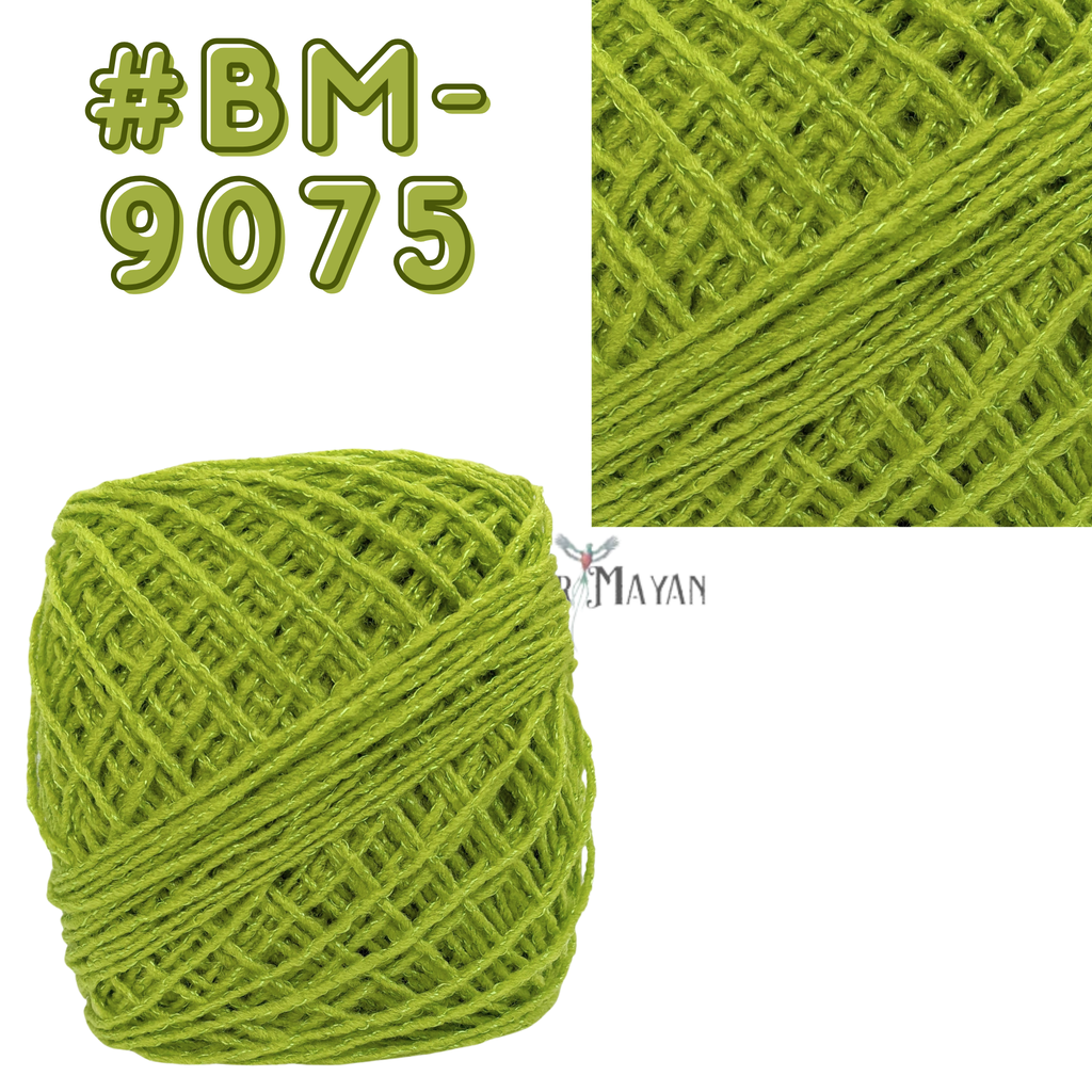 Green 100g Brisa Crochet Mexican Yarn Thread - Hilo Estambre Brisa Tejer #BM-9075