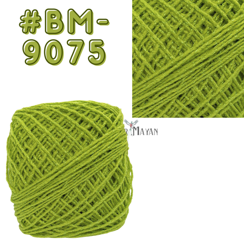 Green 100g Brisa Crochet Mexican Yarn Thread - Hilo Estambre Brisa Tejer #BM-9075