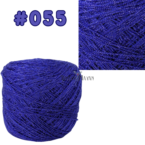 Purple 100g Crystal Crochet Mexican Yarn Thread -Hilo Estambre Cristal #055